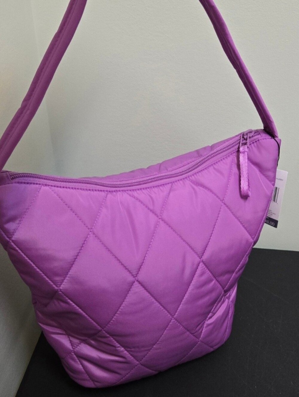 NWT VERA BRADLEY Quilted Shoulder Bag in Lavender Purple